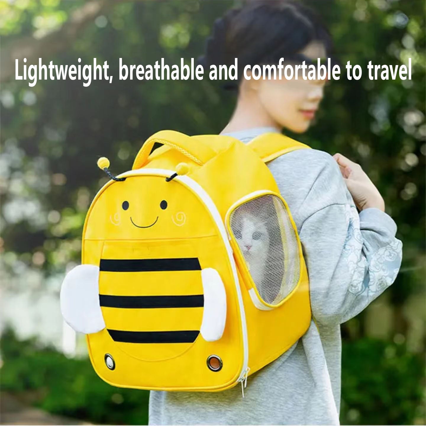 Pet Carrier Backpack,  Dog Carrier Bag for Small Dogs and Puppies