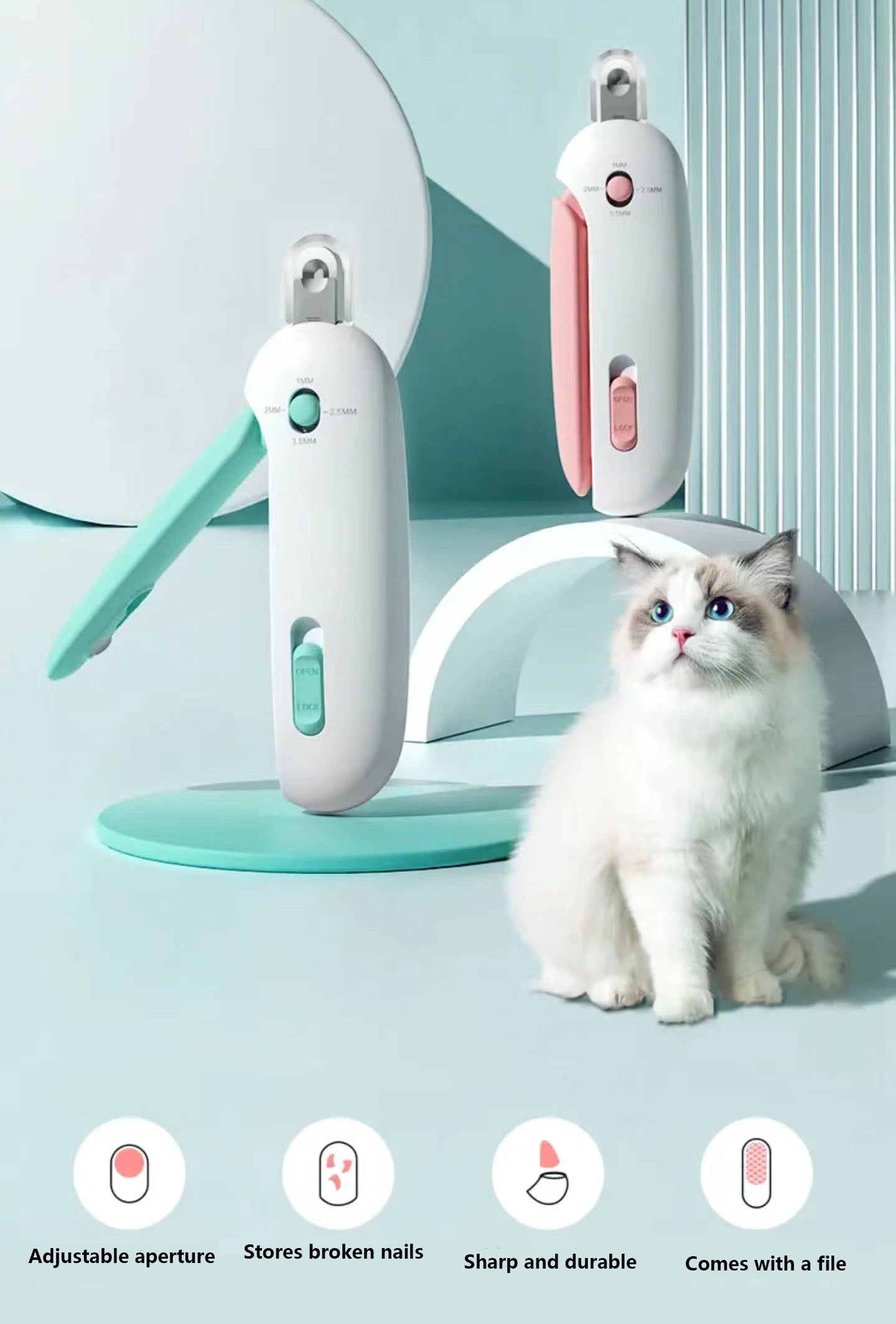 Cat Nail Trimmer Dog Nail Clipper