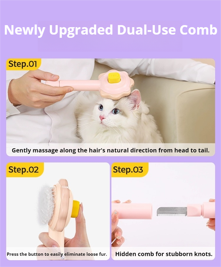 Pet Grooming Needle Comb