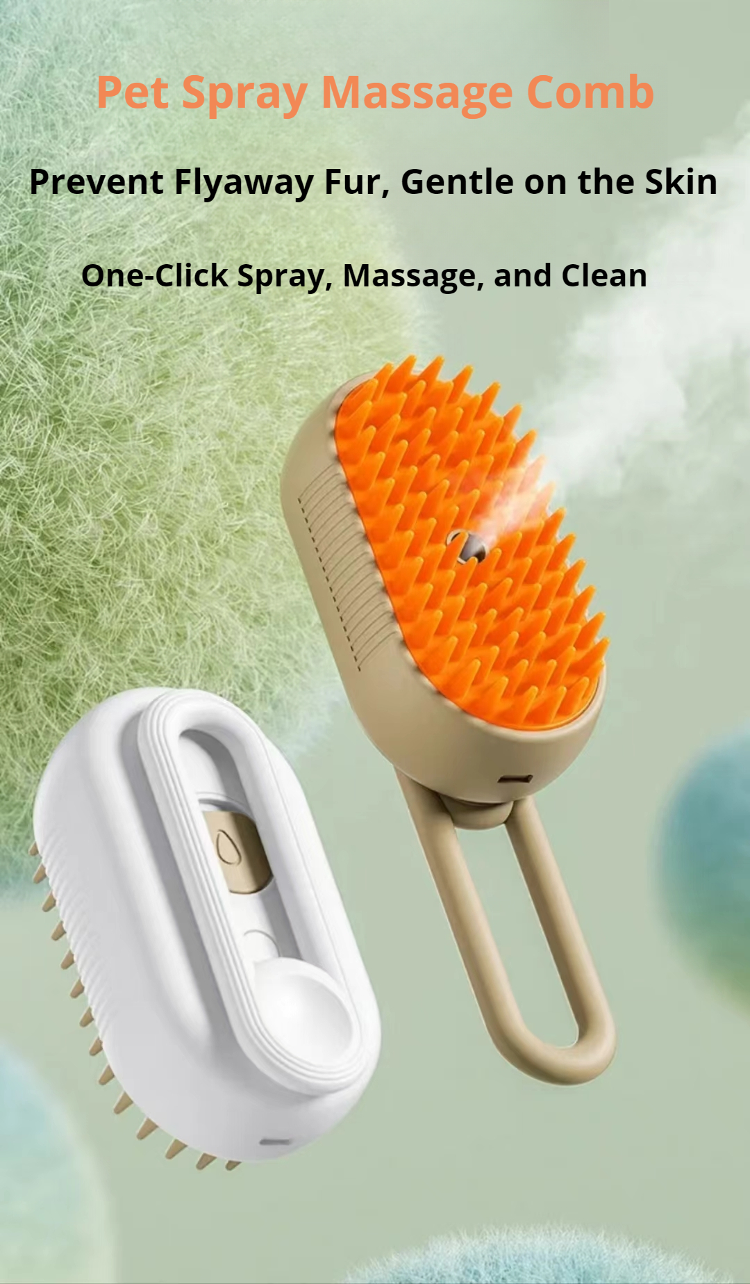 Pet Spray Massage Comb